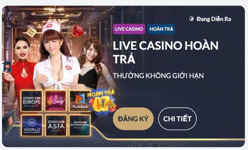 Hoàn trả cược thua hấp dẫn