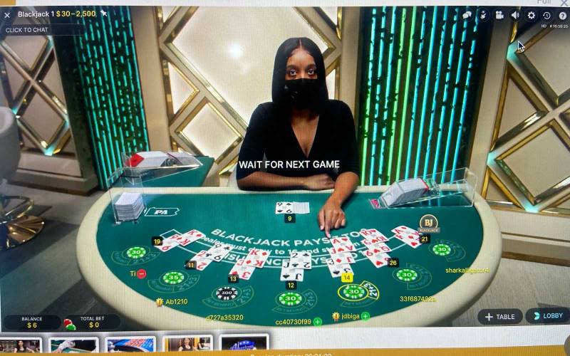 Luật chơi blackjack trực tiếp tại Kubet