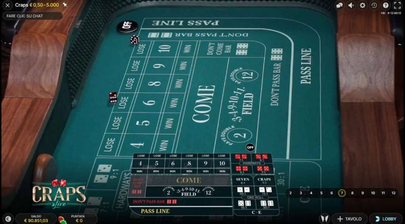 Luật chơi craps cơ bản tại 8day bạn cần biết