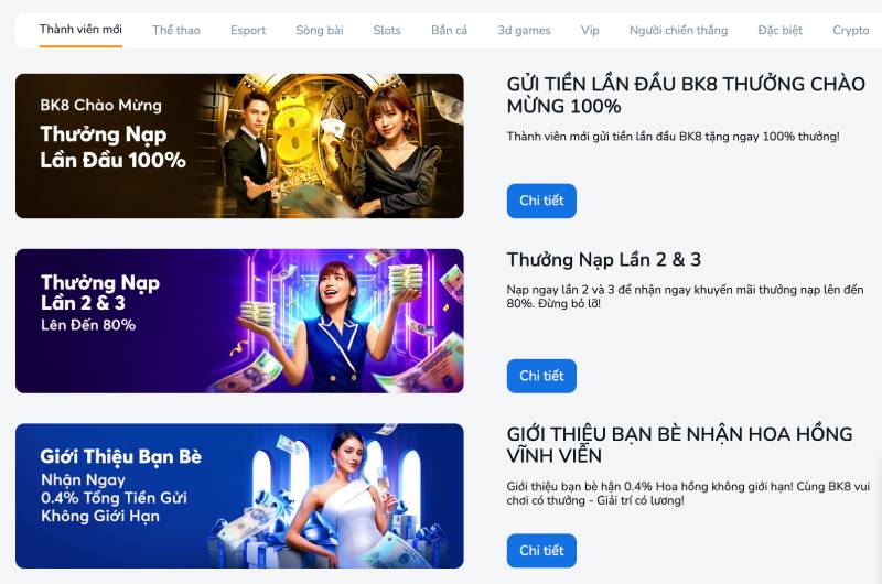 Tận dụng ưu đãi và hoàn trả từ BK8 để giảm áp lực vốn