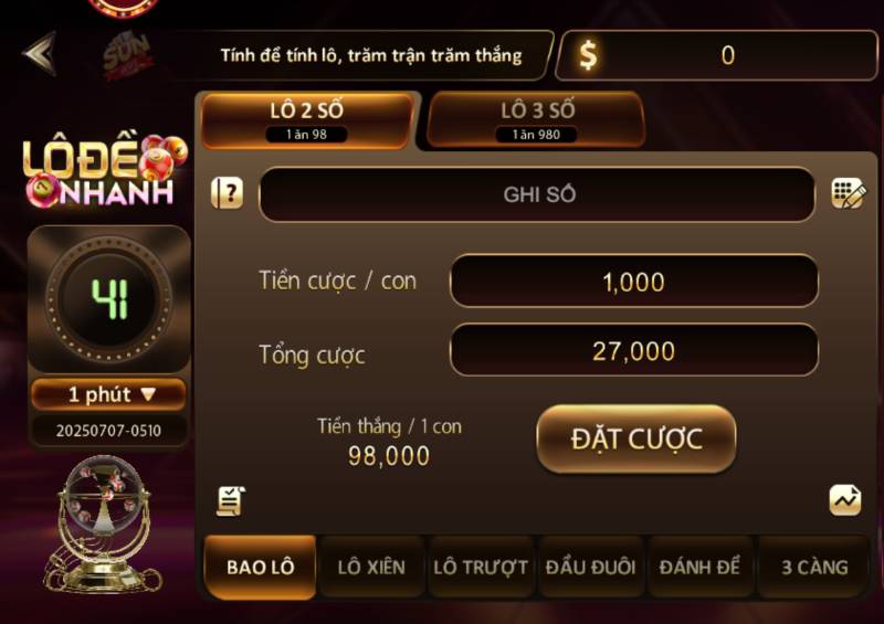 Xác định khung chơi rõ ràng theo ngày